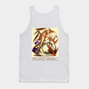 Deer by Franz Marc Tank Top